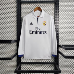 RL Madrid 2016-17 Home Retro Jersey FULL SLEEVE