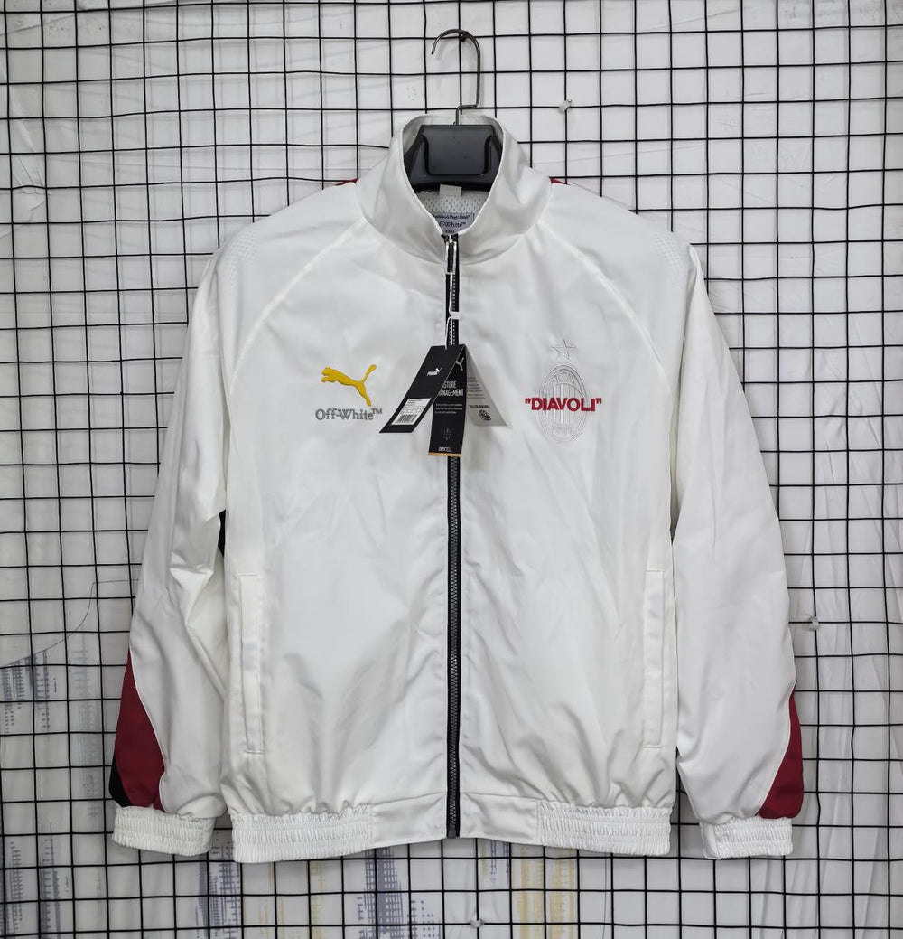 AC Milan Off White Windbreaker 25 26 Season