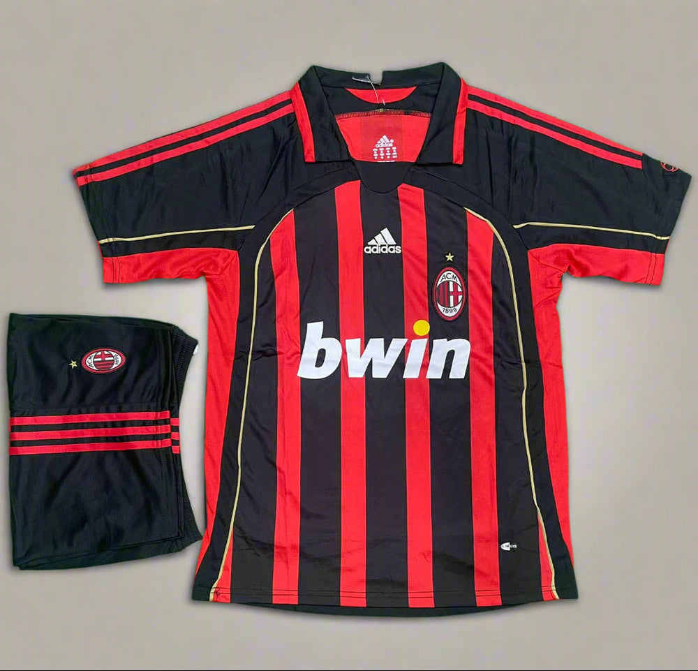 Ac milan home retro jersey