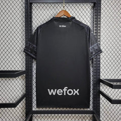 AC Milan x PLEASURES Black Jersey Fourth 23 24 Season