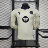 Barcelona Football Jersey Away 25 26 Season FULL SLEEVE PLAYER VERSION