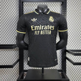 RL Madrid Black & Gold Special Edition Jersey PLAYER VERSION
