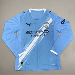 Manchester City Football Jersey Home 25 26 Season FULL SLEEVE