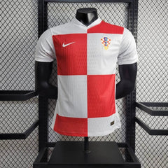 Croatia Home Jersey EURO 2024 PLAYER VERSION