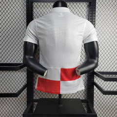 Croatia Home Jersey EURO 2024 PLAYER VERSION