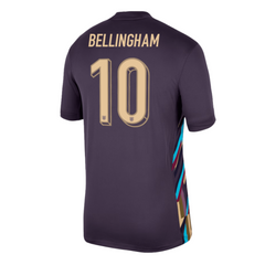England BELLINGHAM 10 Away Jersey EURO 2024