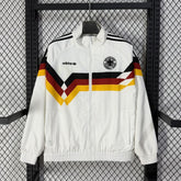 Germany 1990 White Retro Windbreaker