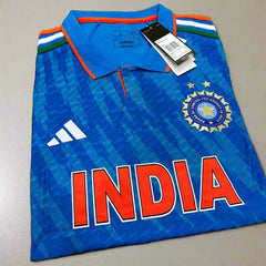 India ICC Cricket World Cup TRICOLOR 2023 Jersey PLAYER VERSION