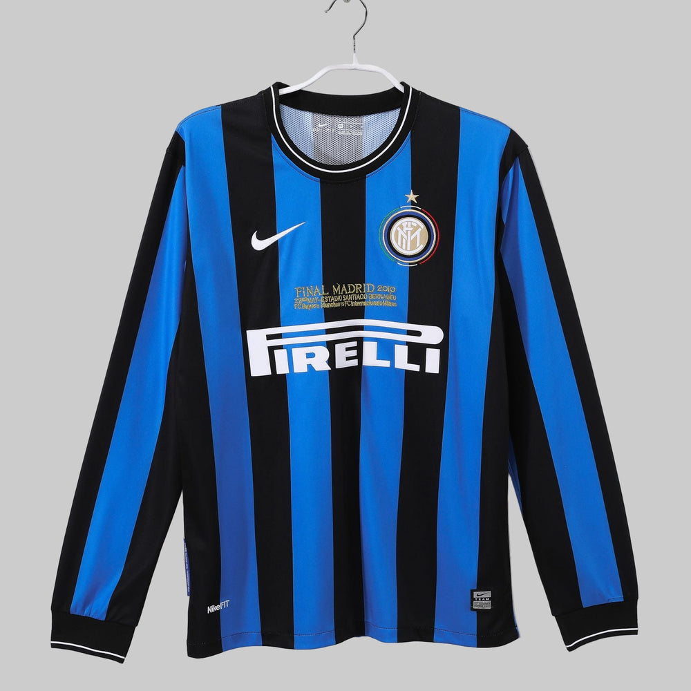 Inter Milan 2009-2010 Home Retro Jersey FULL SLEEVE
