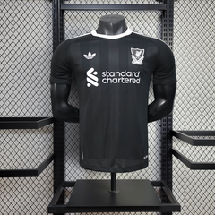 Liverpool Black Goal Keeper Jersey 25 26 Season PLAYER VERSION