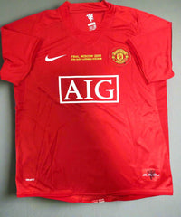 Manchester United 2008 Champions League Final RONALDO 7 Home Retro Jersey