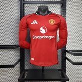 Manchester United Jersey Home 25 26 Season FULL SLEEVE PLAYER VERSION