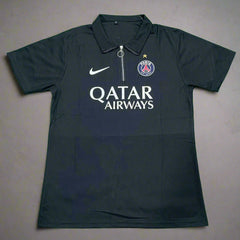 PSG Black Polo Shirt 2025 Season