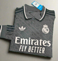 RL Madrid Third Jersey 24 25 Season FULL SLEEVE PLAYER VERSION