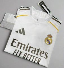 RL Madrid Home Jersey 25 26 Season FULL SLEEVE PLAYER VERSION