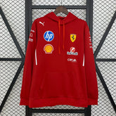 F1 Scuderia Ferrari 2025 Team Red Hoodie