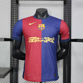 Barcelona Travis Scott Home Limited Edition Jersey PLAYER VERSION