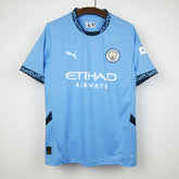 Manchester City Football Jersey Home 24 25 Season