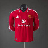 Manchester United Jersey Home 26 27 Season FULL SLEEVE PLAYER VERSION
