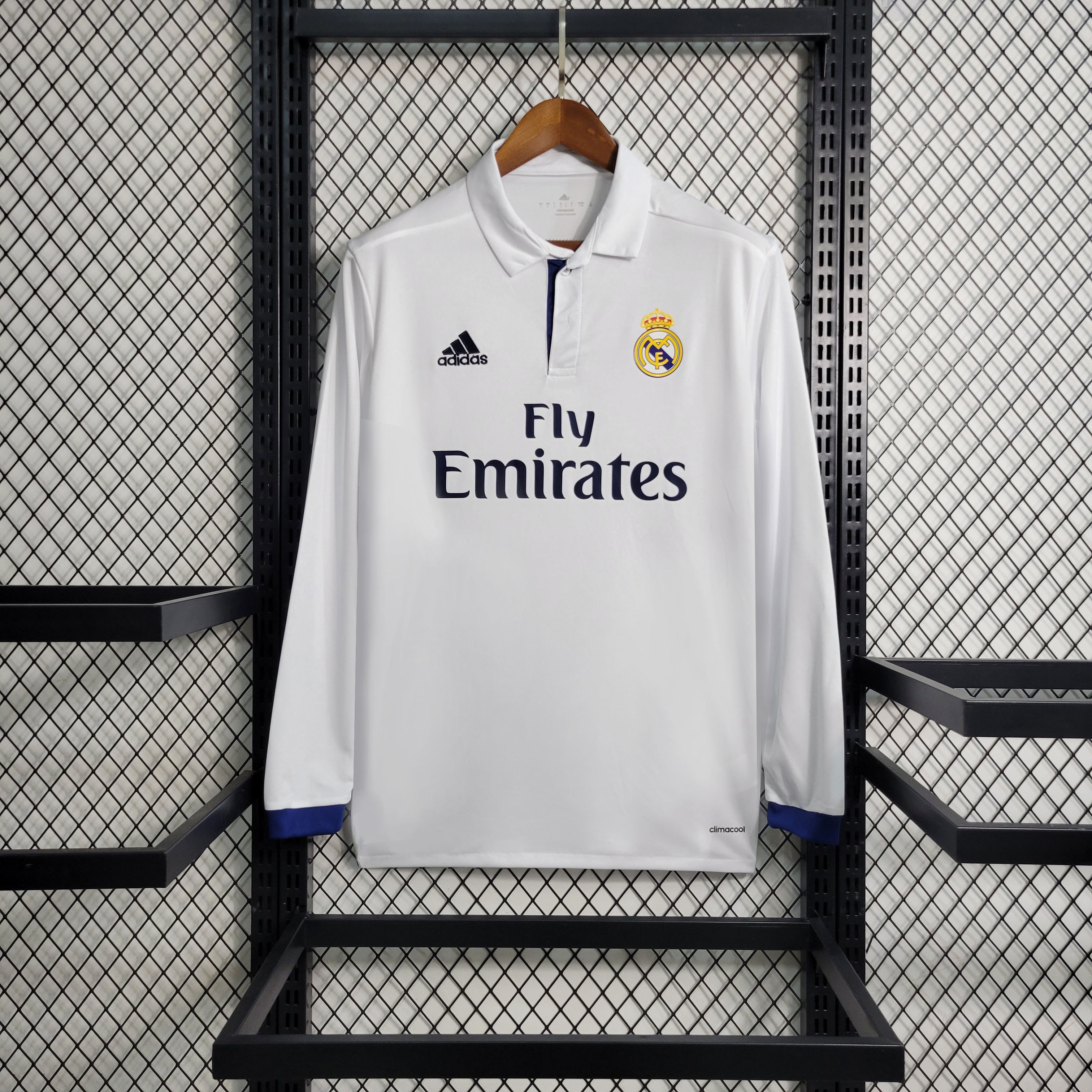 RL Madrid 2016-17 Home Retro Jersey FULL SLEEVE