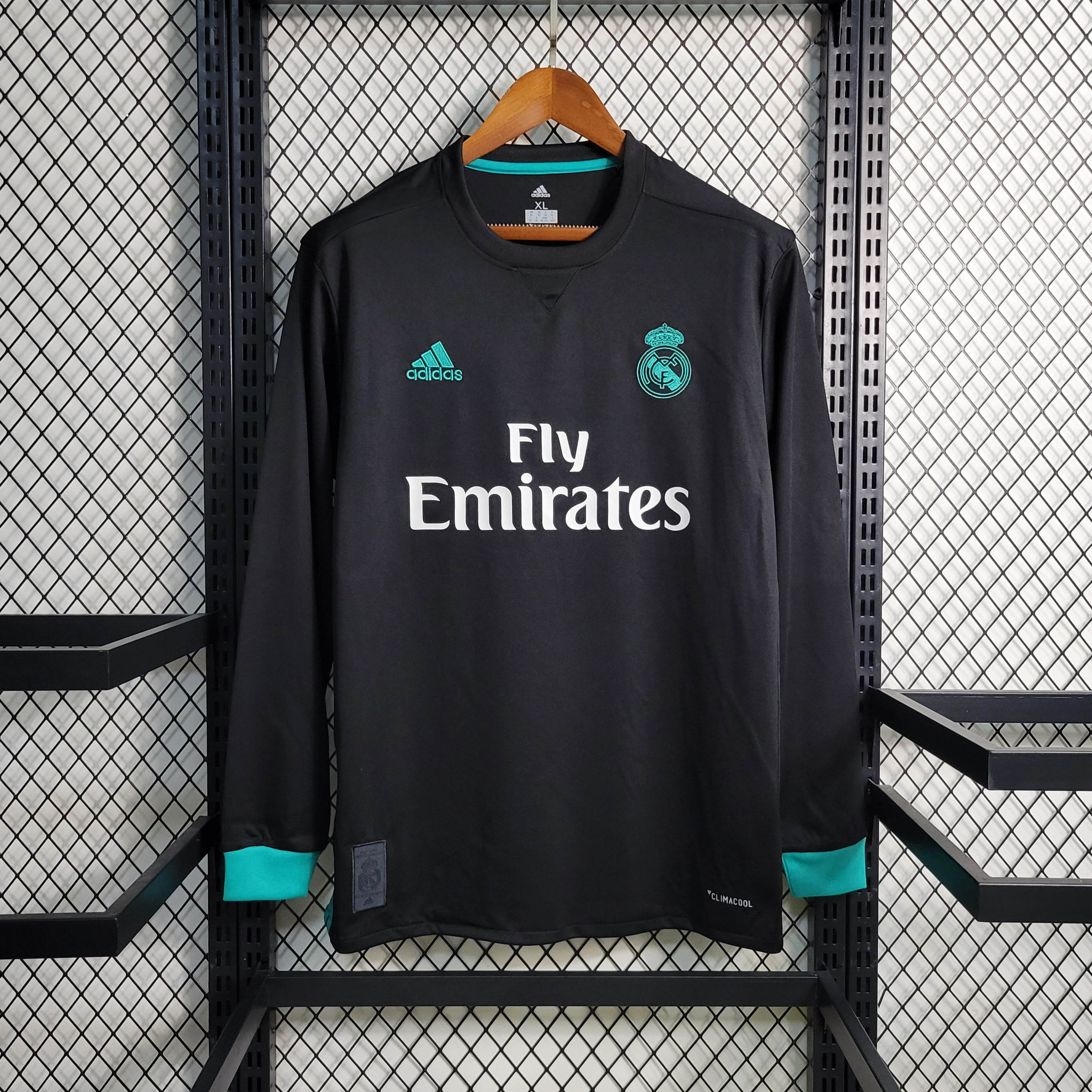 RL Madrid 2017-18 Away Retro Jersey FULL SLEEVE