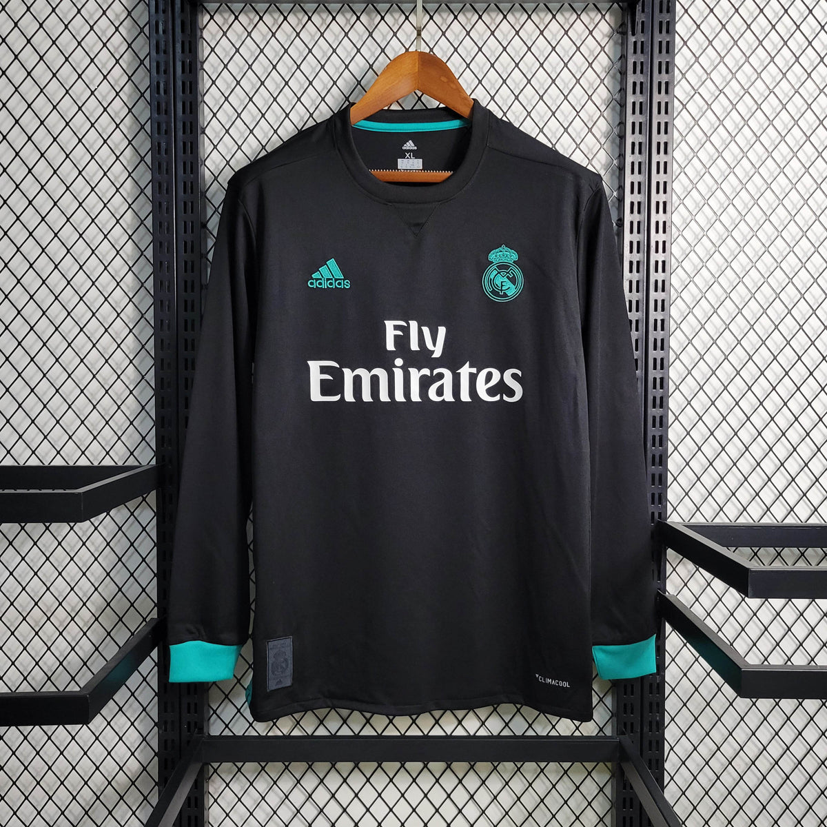 RL Madrid 2017-18 Away Retro Jersey FULL SLEEVE