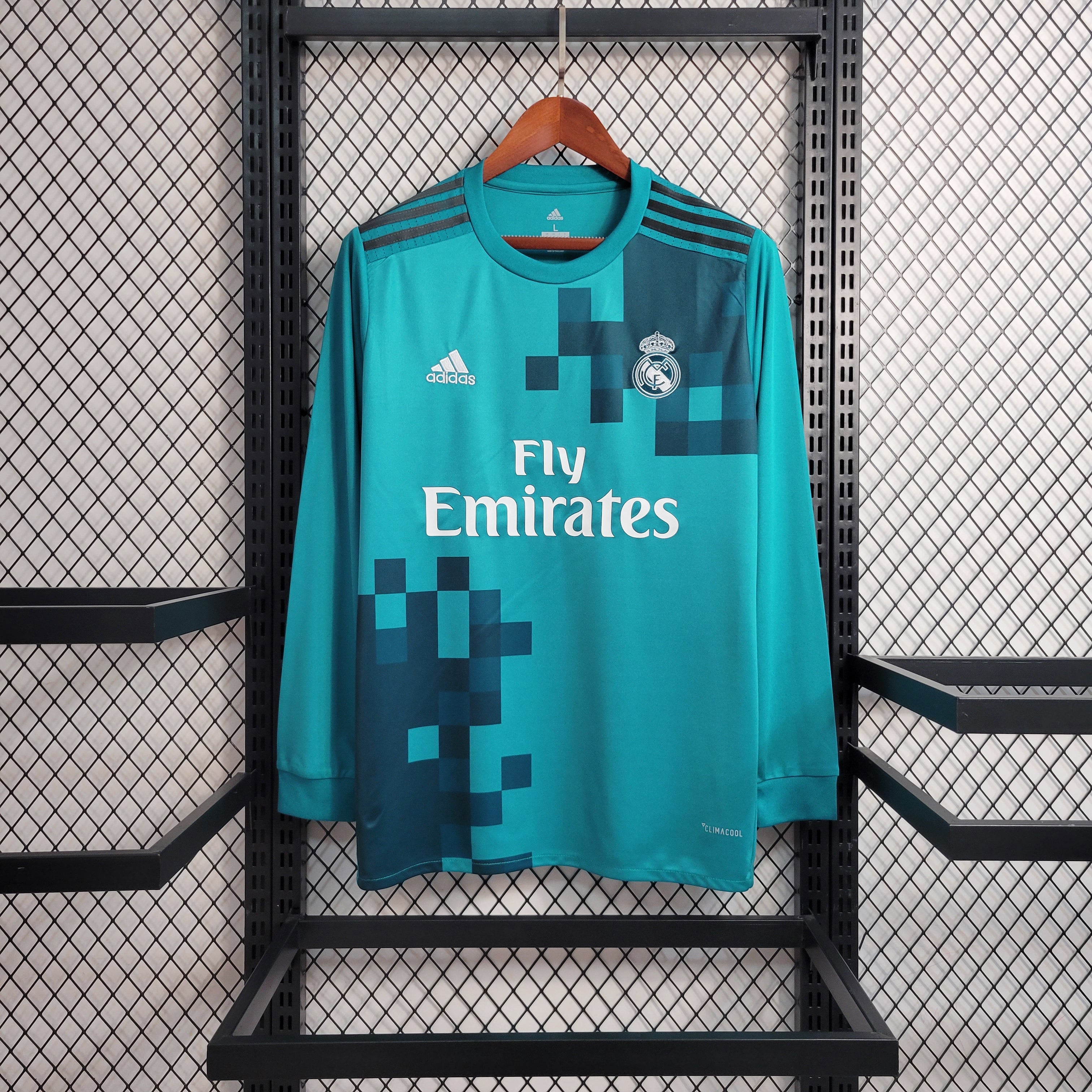 RL Madrid 2017-18 Third Retro Jersey FULL SLEEVE