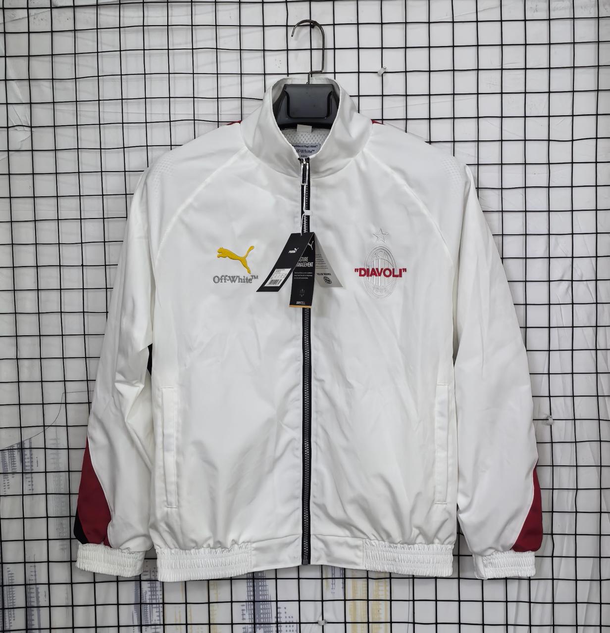 AC Milan Off White Windbreaker 25 26 Season
