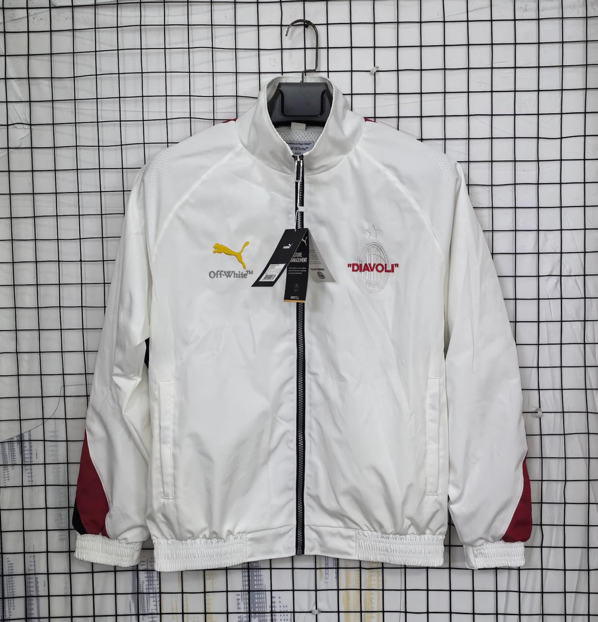 AC Milan Off White Windbreaker 25 26 Season