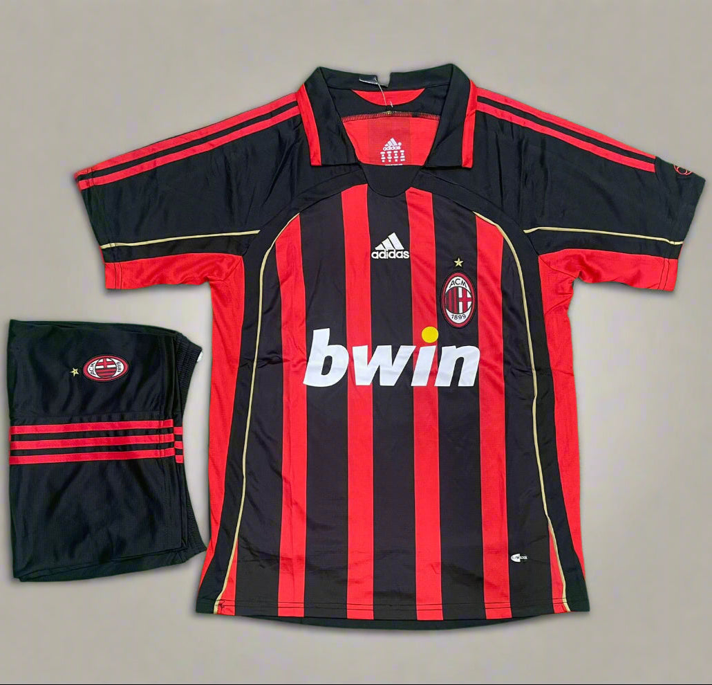 Ac milan home retro jersey