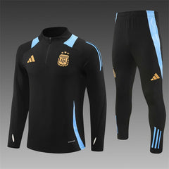 Argentina Black Training Suit 24 25 Season