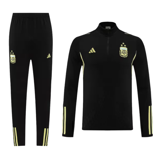 Argentina Black Training Suit 23 24 Season