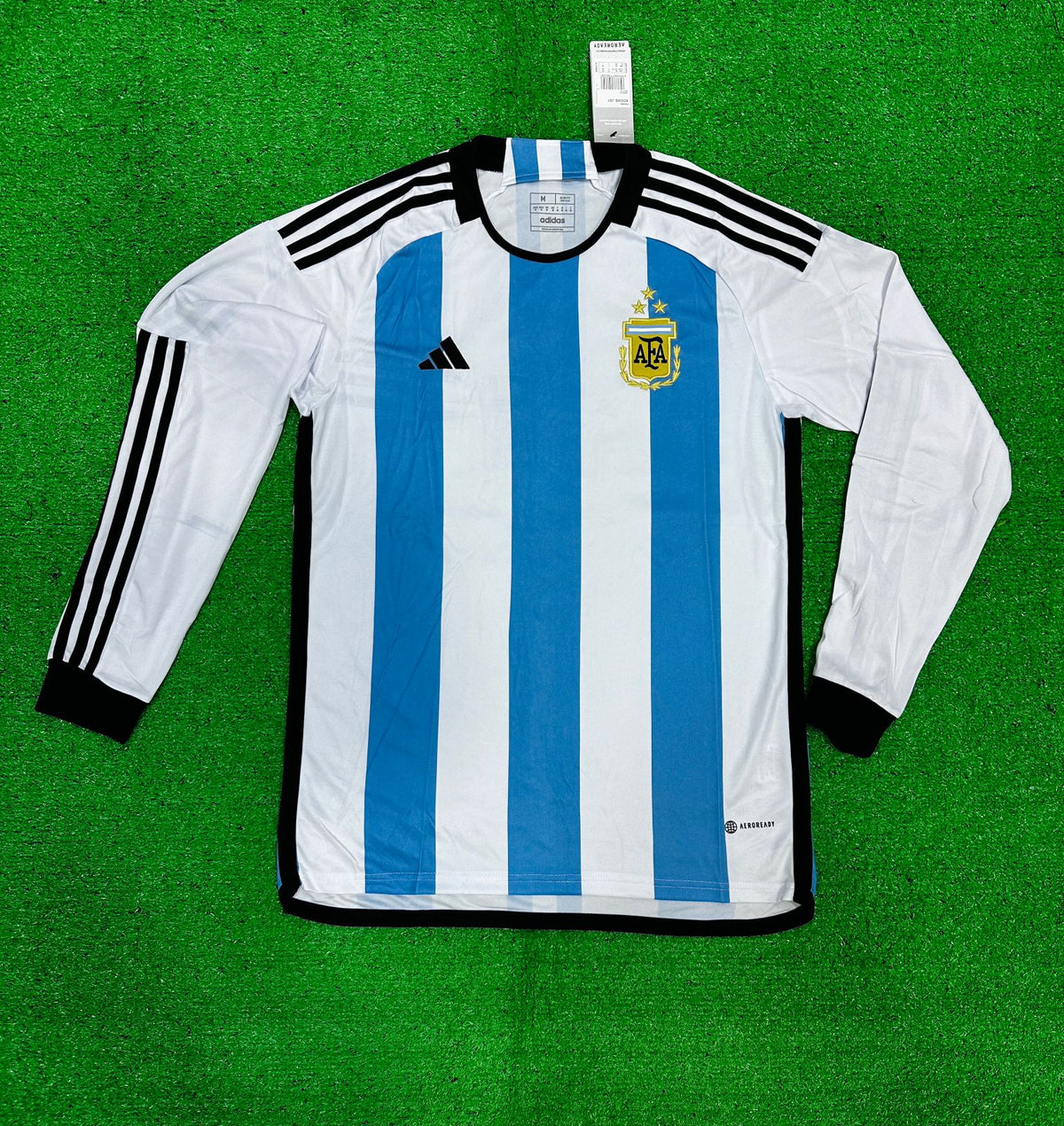 Argentina World Cup 2022 Home Jersey FULL SLEEVE