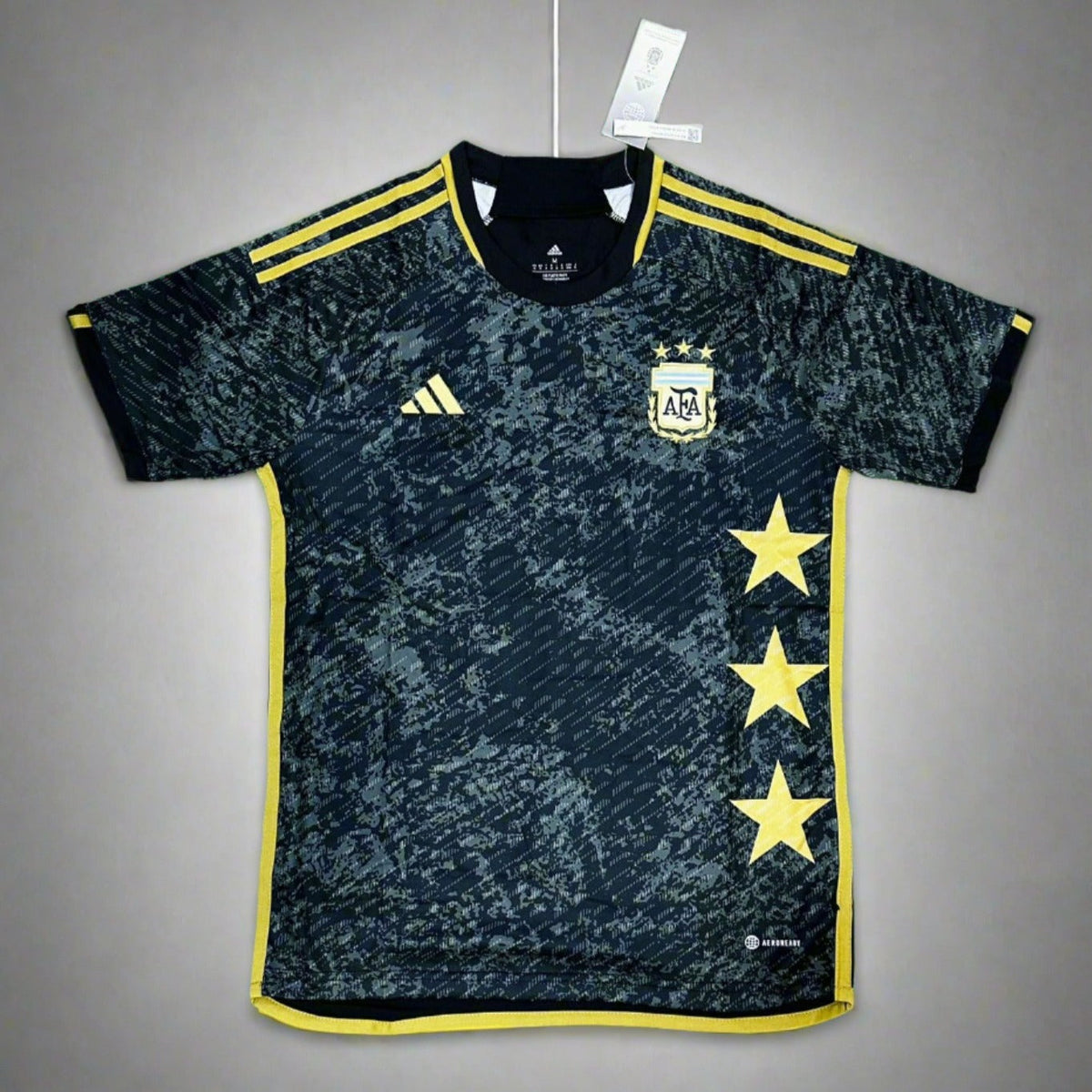 Argentina Black 3 Star Special Edition Jersey 2024