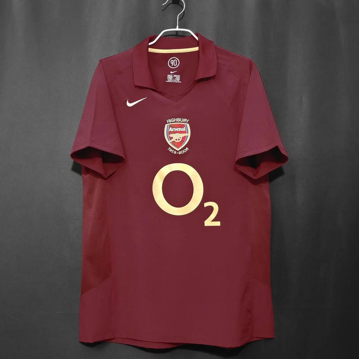 Arsenal 2005-06 Home O2 Retro Jersey