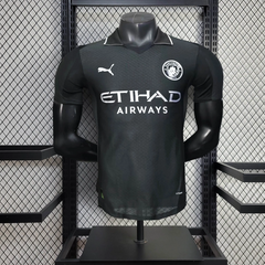 Manchester City Away Black Jersey 25 26 Season PLAYER VERSION
