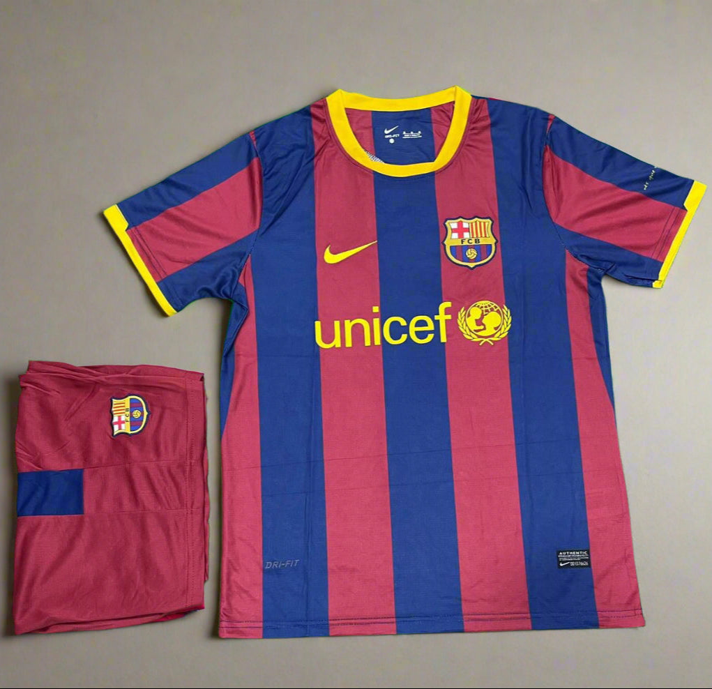 Barcelona 2010-11 Home Retro Jersey [SET]