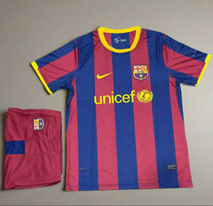 Barcelona 2010-11 Home Retro Jersey [SET]