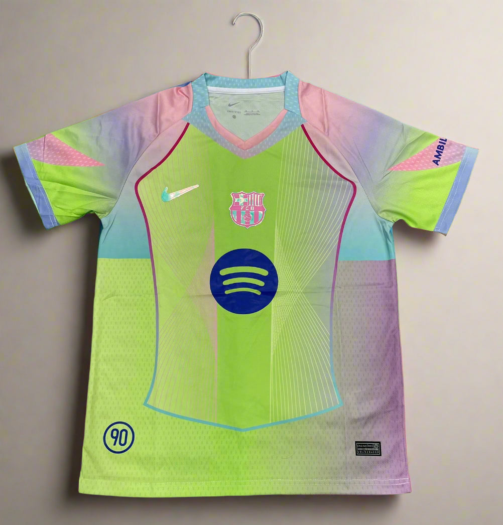 Barcelona Green & Pink Special Edition Jersey 2025