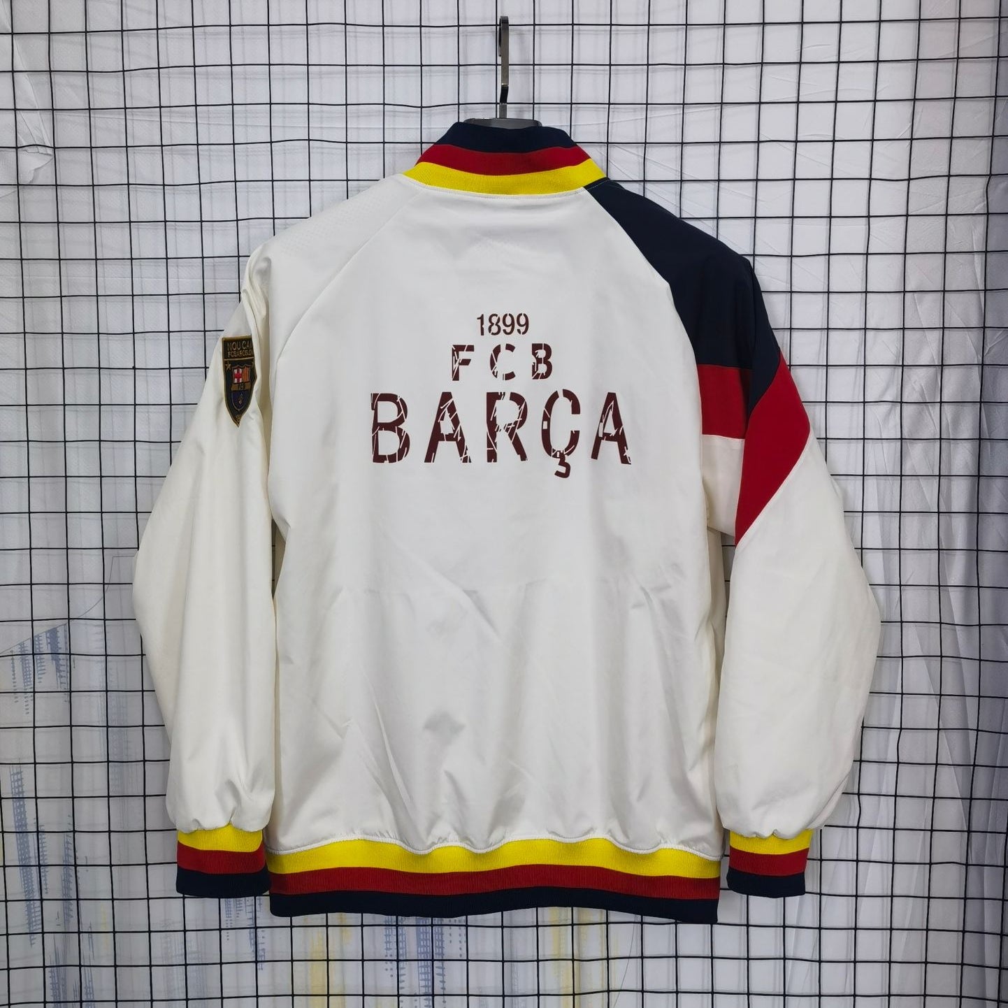 FCB White 1899 Retro Windbreaker