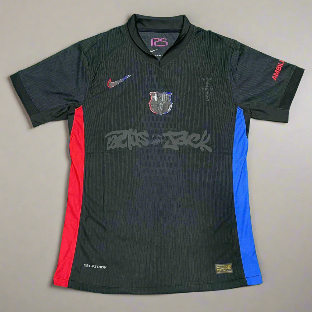Barcelona Travis Scott Away Limited Edition Jersey PLAYER VERSION