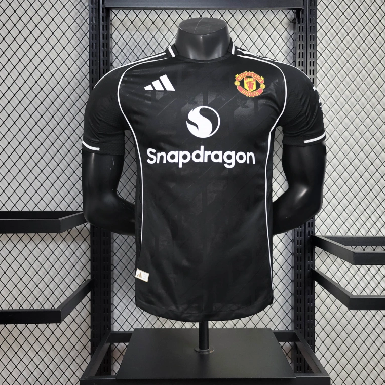 Manchester United Black Special Edition Jersey PLAYER VERSION
