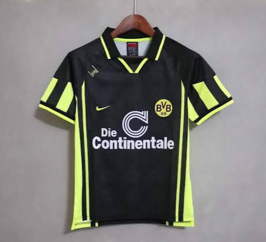 Borussia Dortmund 1996-1997 Away Retro Jersey