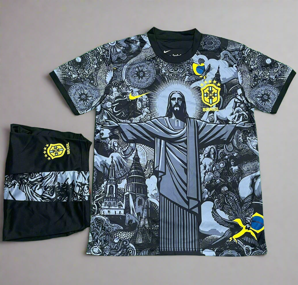 Brazil Christ The Redeemer Black Special Edition Jersey