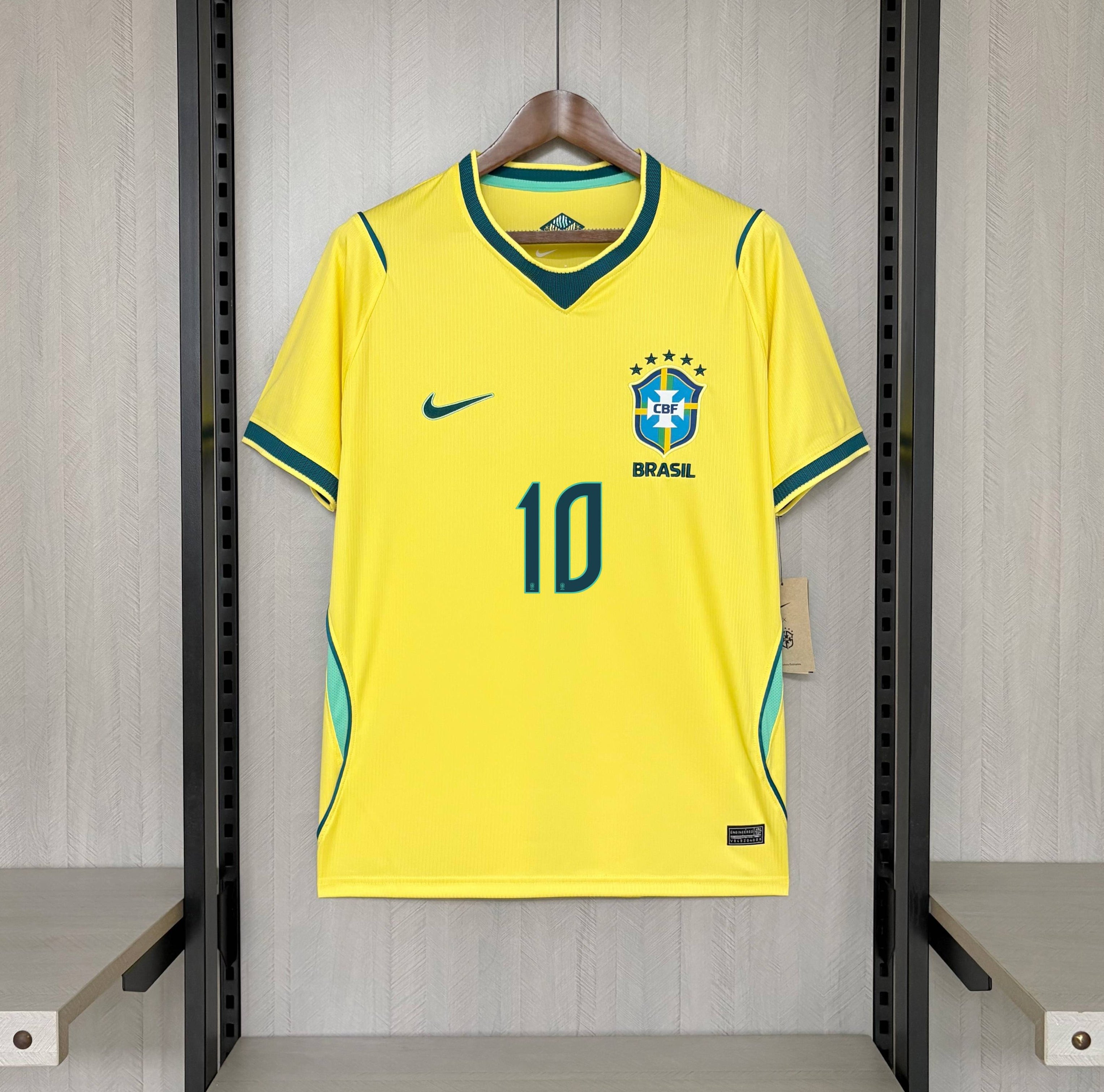 Brazil NEYMAR 10 Home Jersey World Cup 2026