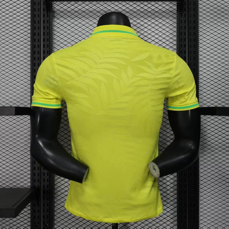 Brazil Home POLO Jersey 2025 PLAYER VERSION