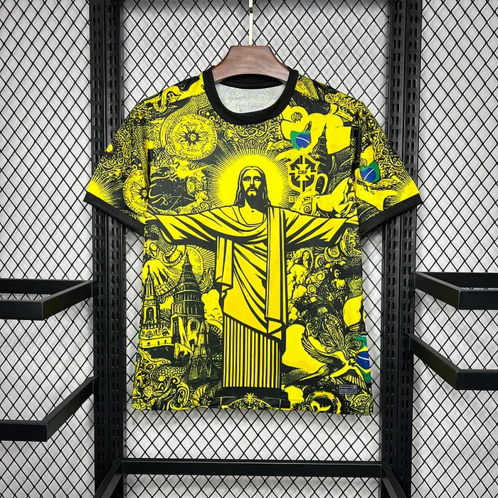 Brazil Christ Yellow Special Edition Jersey
