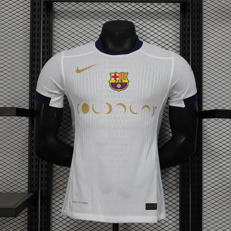 Barcelona x Coldplay White Jersey PLAYER VERSION