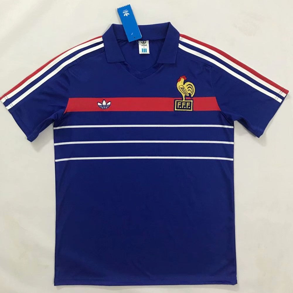 France 1984 Home Retro Jersey