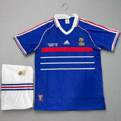 France 1998 World Cup Home Retro Jersey [SET]